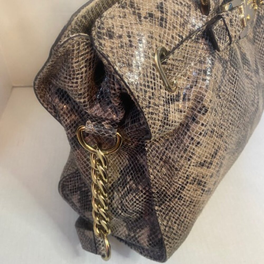 Michael Kors Michael Kors Hamilton Python-Embosse… - image 3